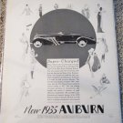 1935 Auburn Super-Charged Roadster car ad