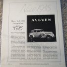 1935 Auburn Phaeton car ad