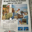 1956 GE Thinline Air Conditioner ad