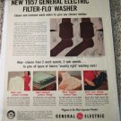 1957 GE Filter-Flo Washer ad #2