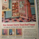 1957 GE Book Shelf Freezer ad #1