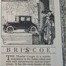 1921 Briscoe Thredor Coupe car ad