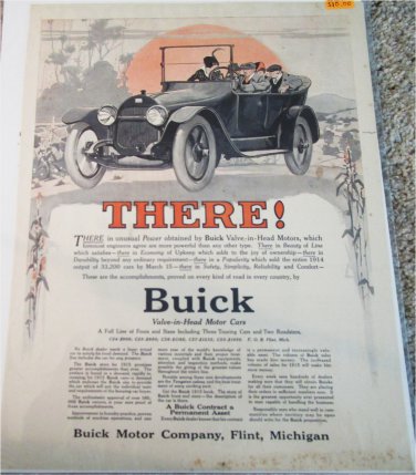 1915 Buick Touring car There ad