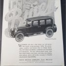 1924 Buick 7 Passenger Sedan car ad
