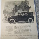 1924 Buick 6 Cylinder 5 Passenger Touring car ad
