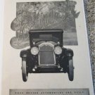 1924 Buick Six car ad
