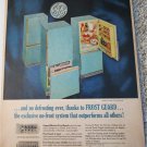 1961 GE Frost Guard Refrigerator ad