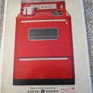 1961 GE electric Range ad