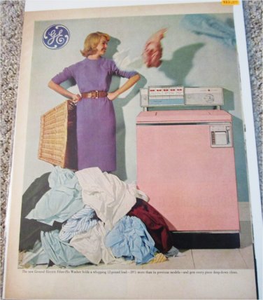 1961 GE Filter-Flo Washer ad #3