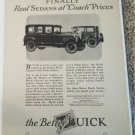 1925 Buick Sedans car ad