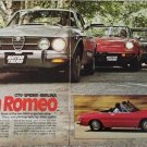 1972 Alfa Romeo GTV-Spider-Berlina car article