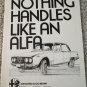 1973 Alfa Romeo 2000 Berlina 4 dr sedan car ad