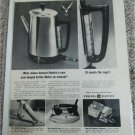 1962 GE Peek-A-Boo Coffeemaker ad