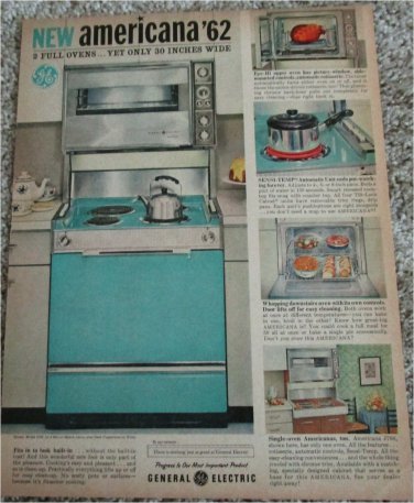 1962 GE Oven ad