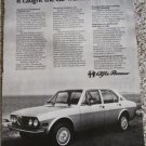 1976 Alfa Romeo Alfetta 4 dr sedan car ad #2