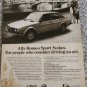1978 Alfa Romeo Sport Sedan car ad