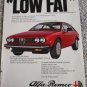 1980 Alfa Romeo Sprint Veloce car ad