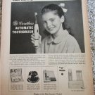 1963 GE Cordless Automatic Toothbrush ad