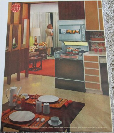 1963 GE Americana 63 Kitchens ad