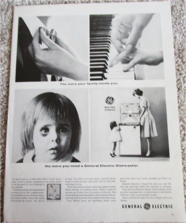 1964 GE Dishwasher ad #2