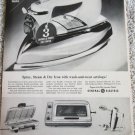 1964 GE Spray, Stream & Dry Iron ad #1