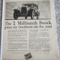 1928 Buick 2 Millionth Buick car ad