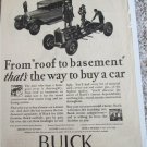 1928 Buick 4 dr sedan From Roof To Basement car ad