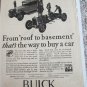 1928 Buick 4 dr sedan From Roof To Basement car ad