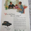 1928 Buick 2 dr coupe & 4 dr sedan car ad