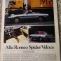 1981 Alfa Romeo Spider Veloce convertible car article