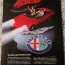 1984 Alfa Romeo Spider Veloce Alfissimo car ad
