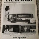 1965 GE AM/FM Clock Radio ad
