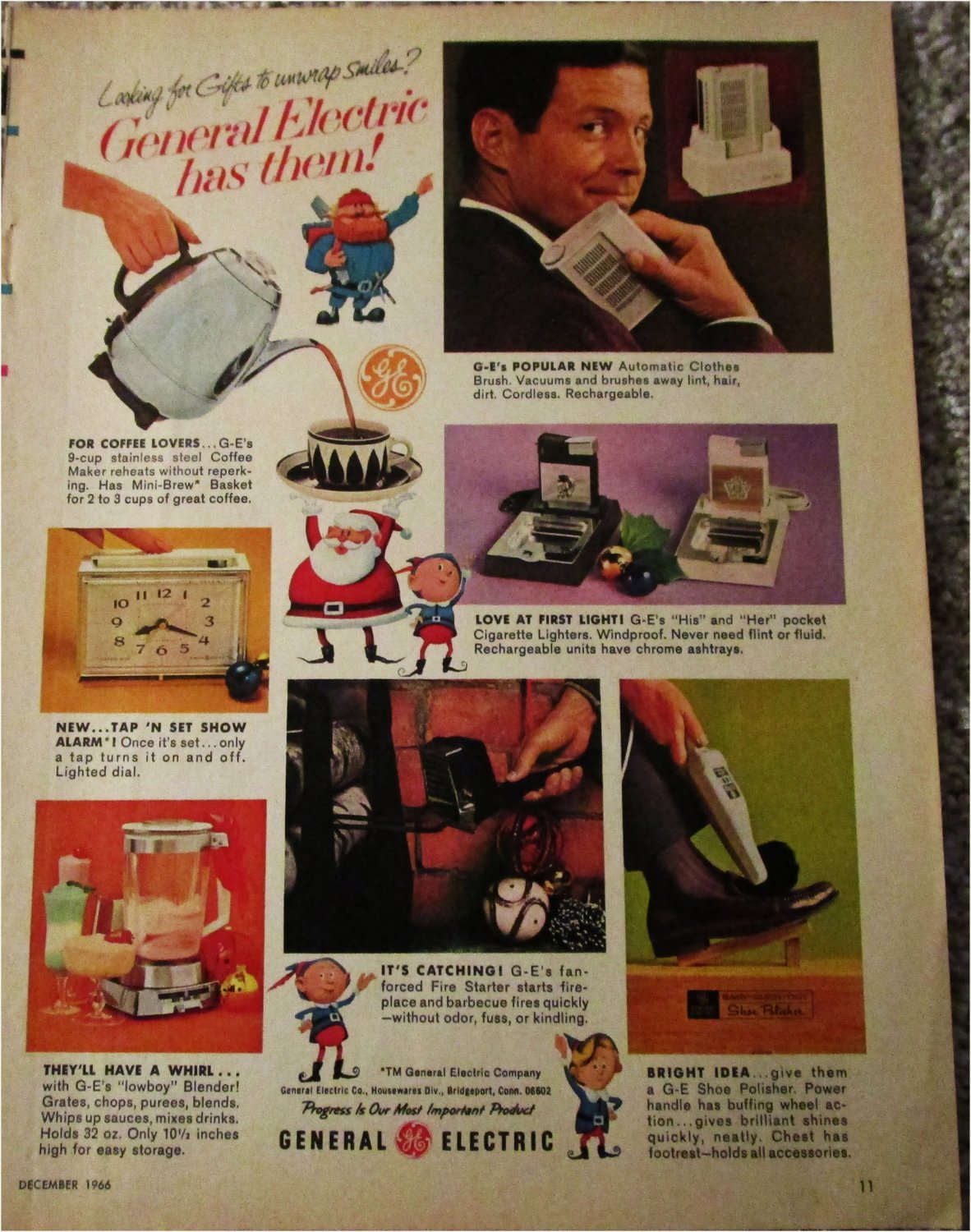 1966 GE Appliances Christmas ad