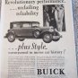 1929 Buick 4 dr sedan Revolutionary Performance car ad