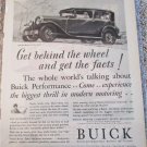 1929 Buick 2 dr sedan Get Behind The Wheel car ad