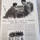 1929 Buick Touring Billy Learns car ad