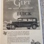 1929 Buick 4 dr sedan The Gift car ad