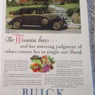1929 Buick 5 Passenger Coupe The Woman Buys car ad