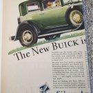 1929 Buick 4 dr sedan The New Buick car ad