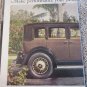 1929 Buick 4 dr sedan Make Performance car ad