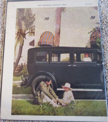 1929 Buick 4 dr sedan Here Is Real car ad