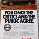 1988 Acura Integra 2 dr sedan car ad #1