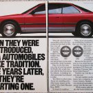 1989 Acura Coupe car ad