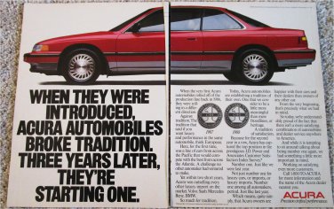 1989 Acura Coupe car ad