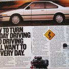 1989 Acura Integra Sports Sedan car ad