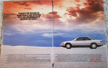 1990 Acura 2 dr car ad