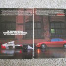 1990 Acura Integra 2 dr sedan car ad #1