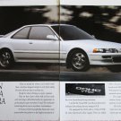 1992 Acura integra GSR 2 dr sedan car ad