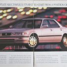 1992 Acura Vigor GS 4 dr sedan car ad #1