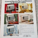 1969 GE Air Conditioners ad